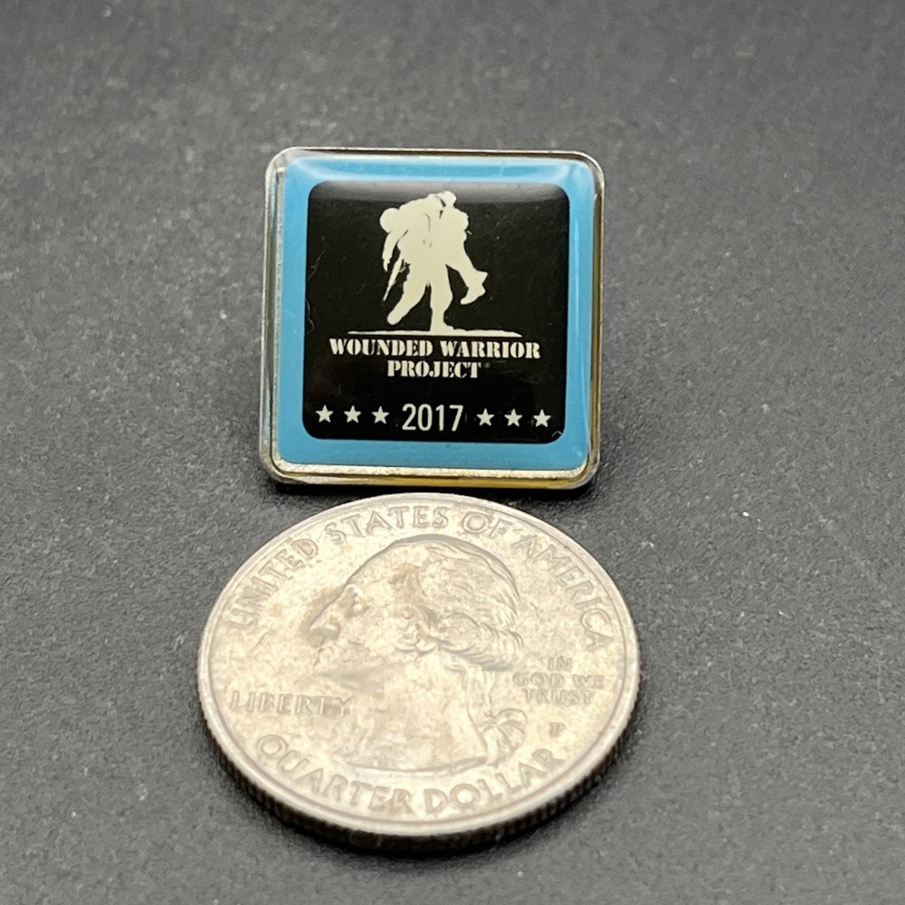 Wounded Warrior Project 2017 Lapel Hat Pin - Picture 2 of 3